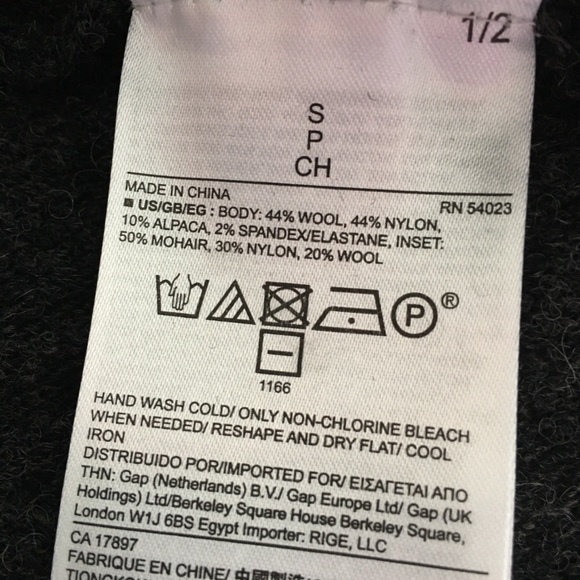 Banana Republic Wool Alpaca Open Front Cardigan S - Picture 8 of 8